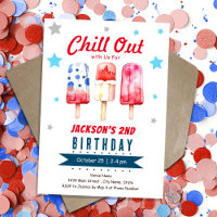 Chill Out Kids Summer Ice Pop 2nd Birthday