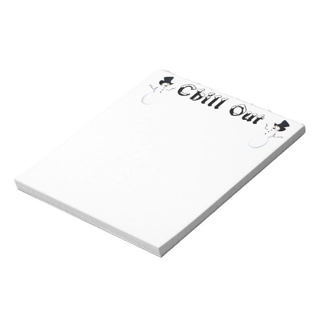 Chill Out Notepad (Rotated)
