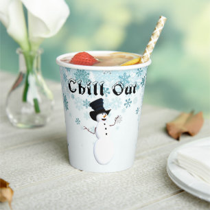 Chill Out Paper Cup