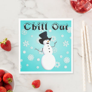 Chill Out Paper Napkin