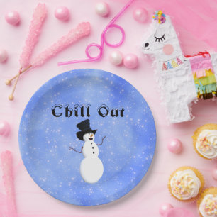 Chill Out Paper Plate