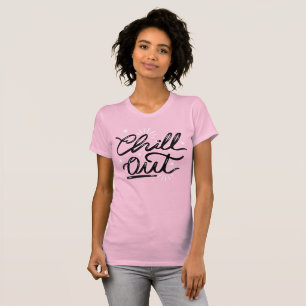 Chill Out Retro Typography T-Shirt