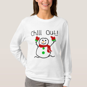 Chill Out Snowman Tshirts and Gifts