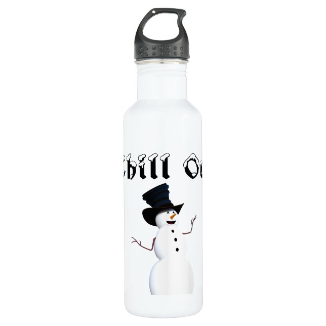 Chill Out Water Bottle (Front)