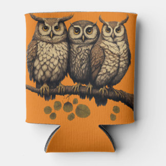 Chill Out with Wise Owls by Your Side Cooler
