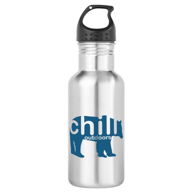 Chill Outdoors Bear 532 Ml Water Bottle (Front)