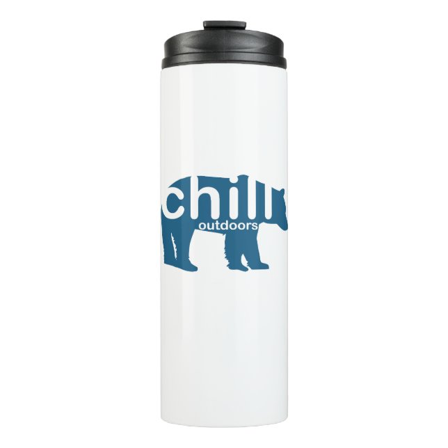 Chill Outdoors Bear Thermal Tumbler (Front)