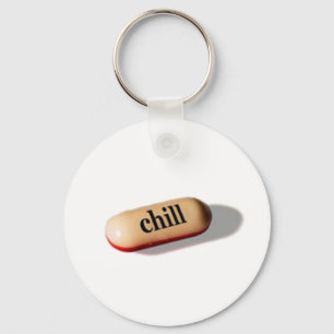 Chill Pill Keychain