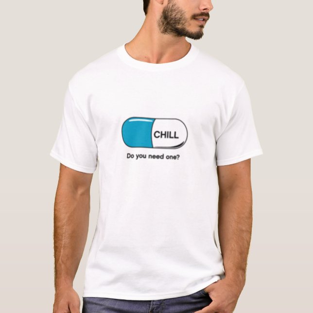 Chill Pill Male Tee (Front)