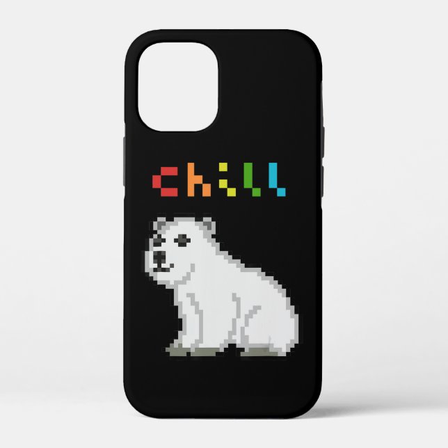 Chill Polar Bear Animal Lover Case-Mate iPhone Case (Back)