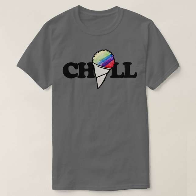 Chill retro 80s snow cone T-Shirt (Design Front)