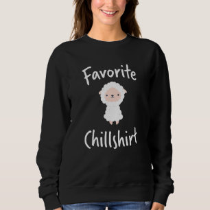 Chill Sheep Nap Sleeping Pajama Nightgown Sweatshirt
