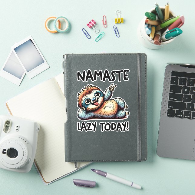 Chill Sloth Namaste Lazy Vibes (iPad Cover)
