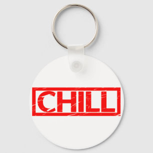 Chill Stamp Key Ring