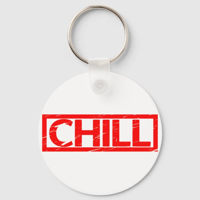 Chill Stamp Key Ring (Front)