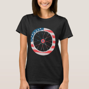 Chill The Fourth Out Funny Patriotic 4th Of July W T-Shirt