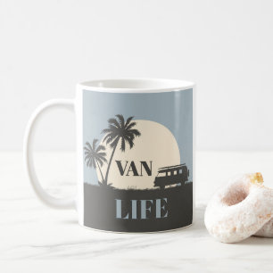 CHILL! 🌴 Van & Sunset Vibes Mug