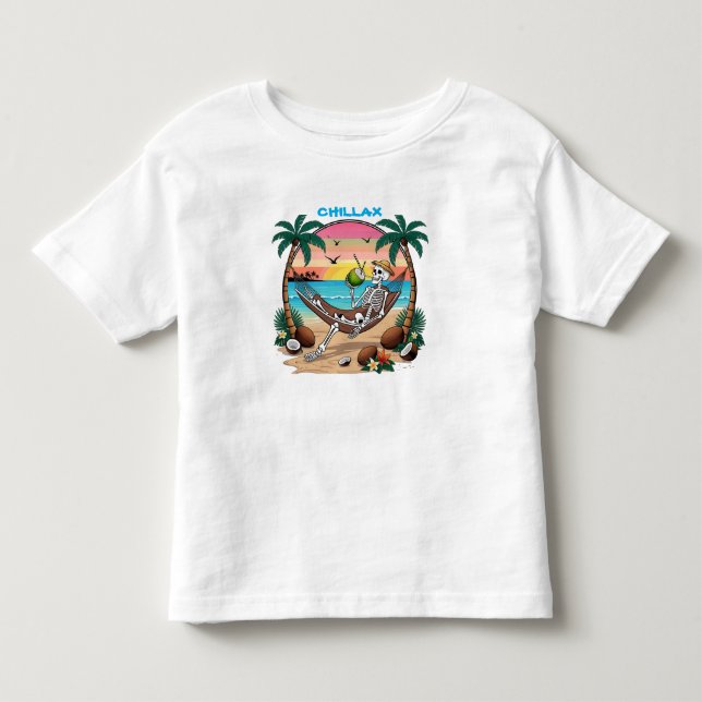 Chill Vibing Beach Tshirt (Front)