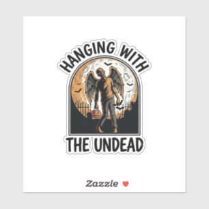 Chill Zombie Shirt Vintage Halloween Graphic_1