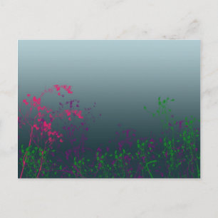 chilled out garden postcard