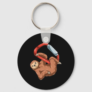 Chilled Sloth - Bouldering And Rock Climbing Gift  Key Ring