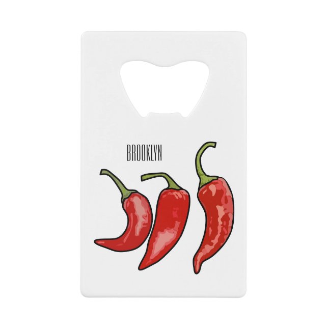 Chilli cartoon illustration  (Front)