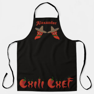 Chilli Chef Personalise Long Apron
