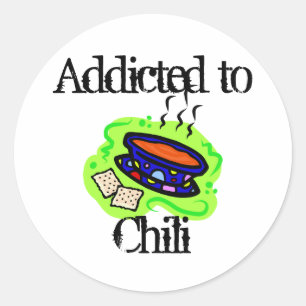 Chilli Classic Round Sticker