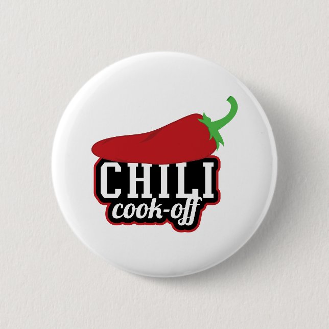 Chilli Cook-Off 6 Cm Round Badge (Front)
