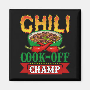 Chilli Cook Off Champ Competition Winner Magnet