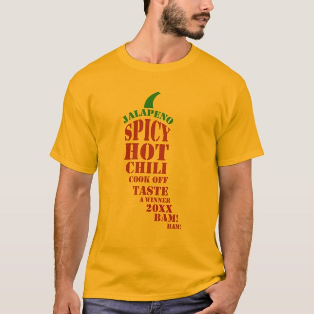 Chilli Cook Off Competition T-Shirt (Front)