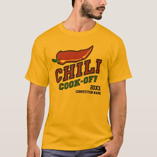 Chilli Cook Off Competition T-Shirt (Front)