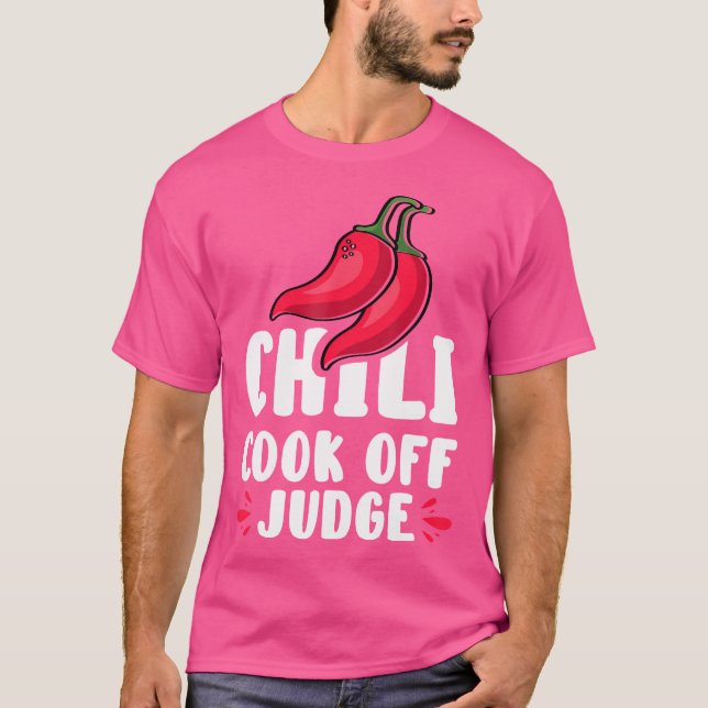 Chilli Cook Off Judge Red Chilli T-Shirt (Front)