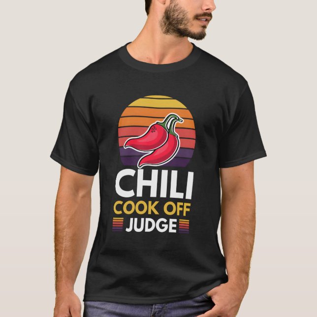 Chilli Cook Off Judge Red Chilli T-Shirt (Front)