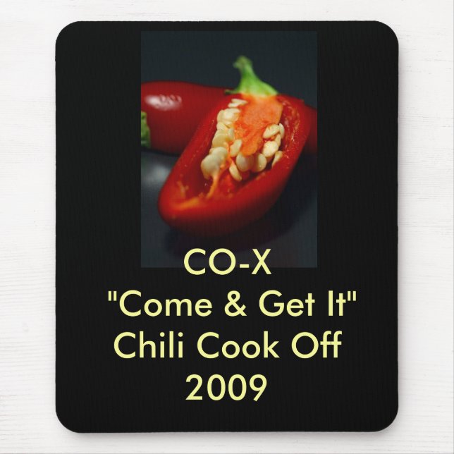 Chilli Cook Off Mousepad (Front)