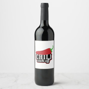 Chilli Cook-Off Wine Label