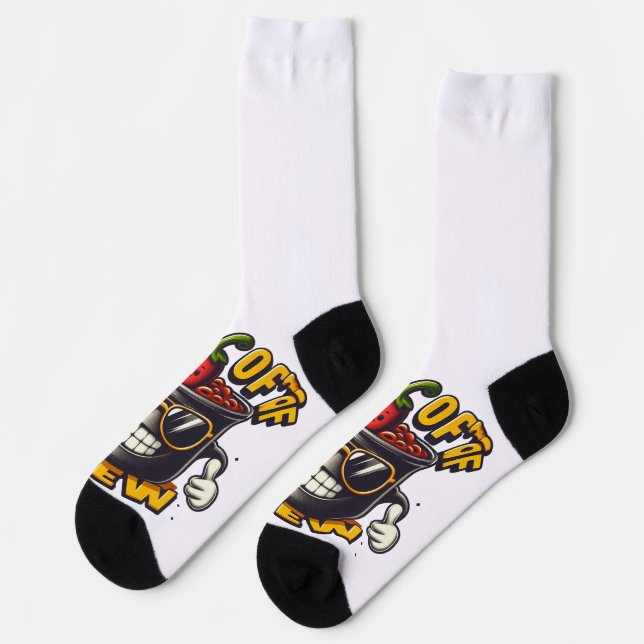 Chilli Crew Mug Socks (Left)