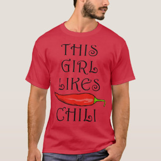 Chilli Funny Saying Spicy Food JalapenoT-Shirt T-Shirt