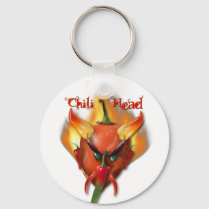 Chilli Head Devil Key Ring