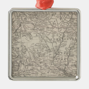 Chilli, La Plata and Uruguay Metal Tree Decoration