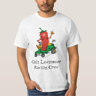 Chilli Lawnmower - Green and Yellow Mower T-Shirt
