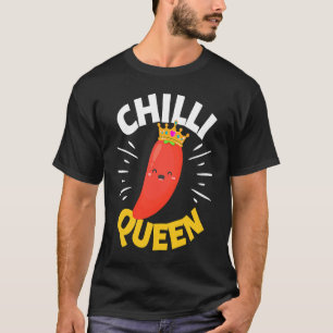 Chilli Mum Queen Spicy Vegetable Mothers' Day Gard T-Shirt