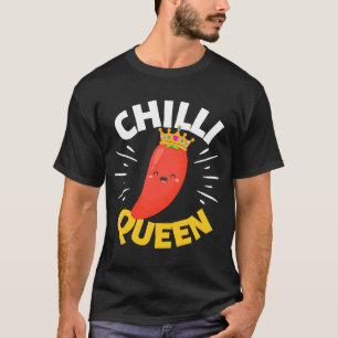 Chilli Mum Queen Spicy Vegetable Mothers' Day Gard T-Shirt