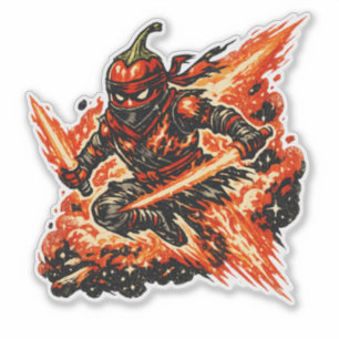 Chilli Nebula Fire Ninja — Vintage Space Warrior