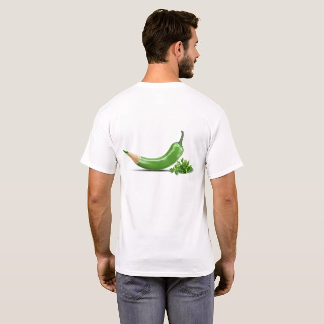 chilli paper  T-Shirt (Back Full)