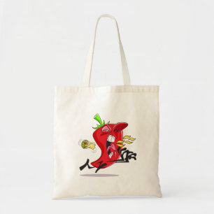 Chilli Pepper Breathing Fire Tote Bag