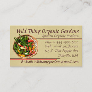 Chilli Pepper Business Card