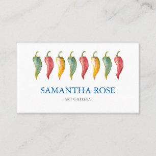Chilli Pepper Business Card or Mummy Card