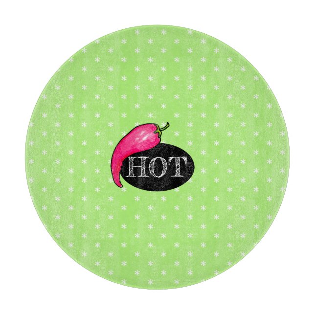 Chilli pepper cutting board (Front)