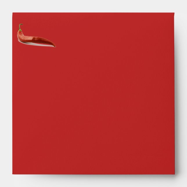 Chilli Pepper Envelope (Front)